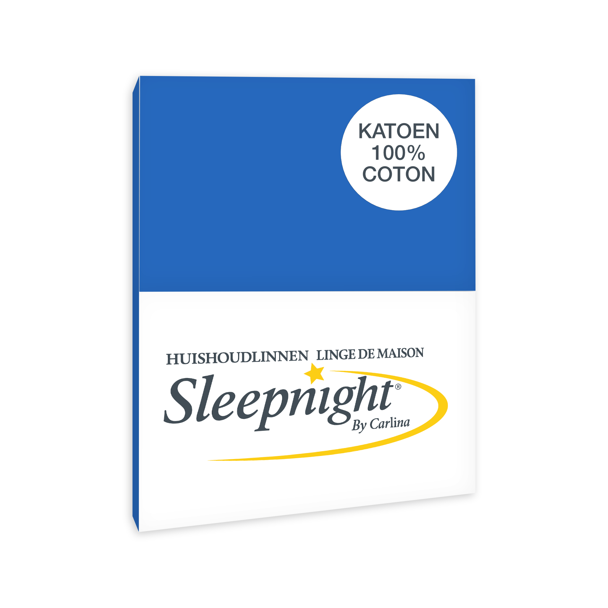 Sleepnight Kussensloop Katoen Blauw