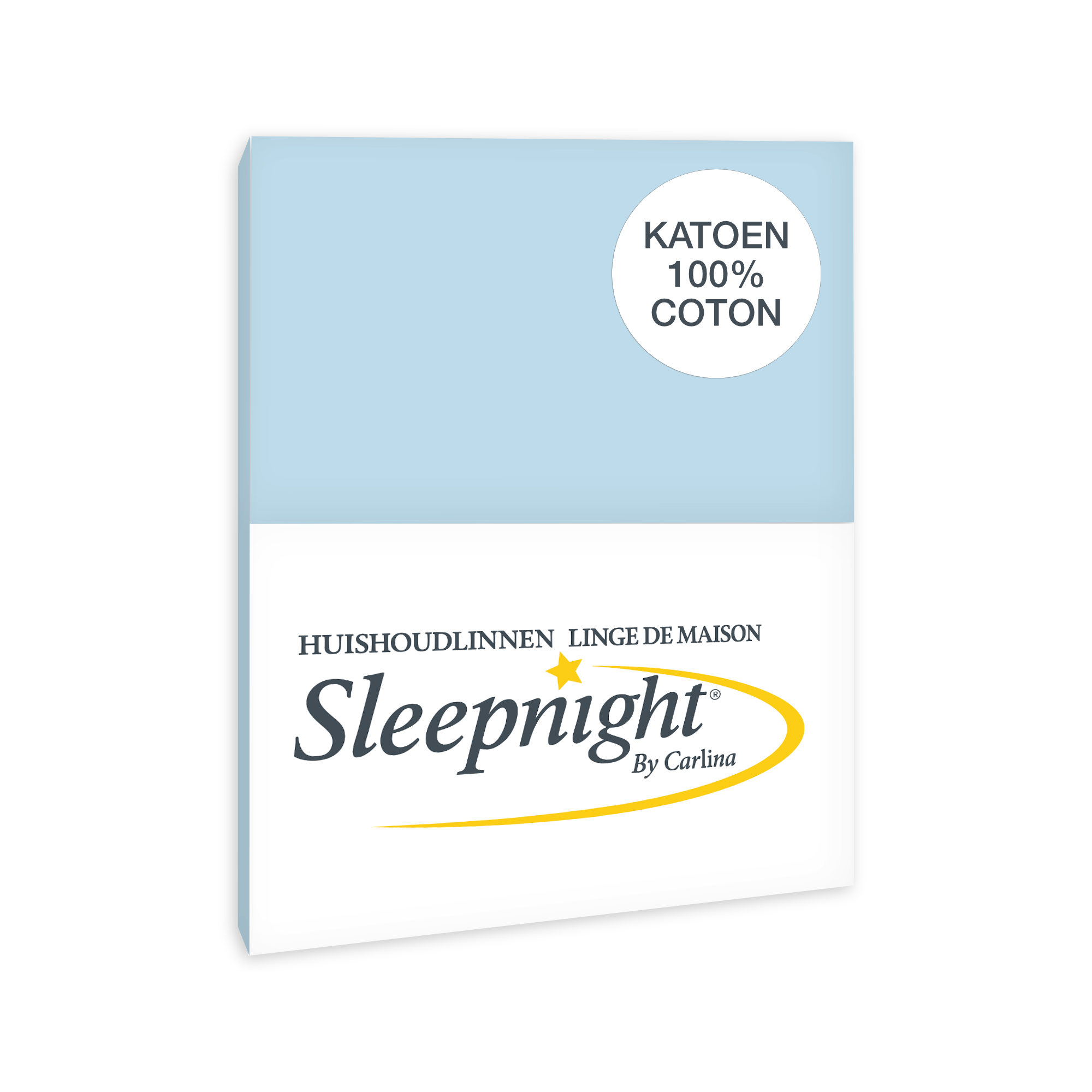 Sleepnight Kussensloop Katoen Hemelsblauw