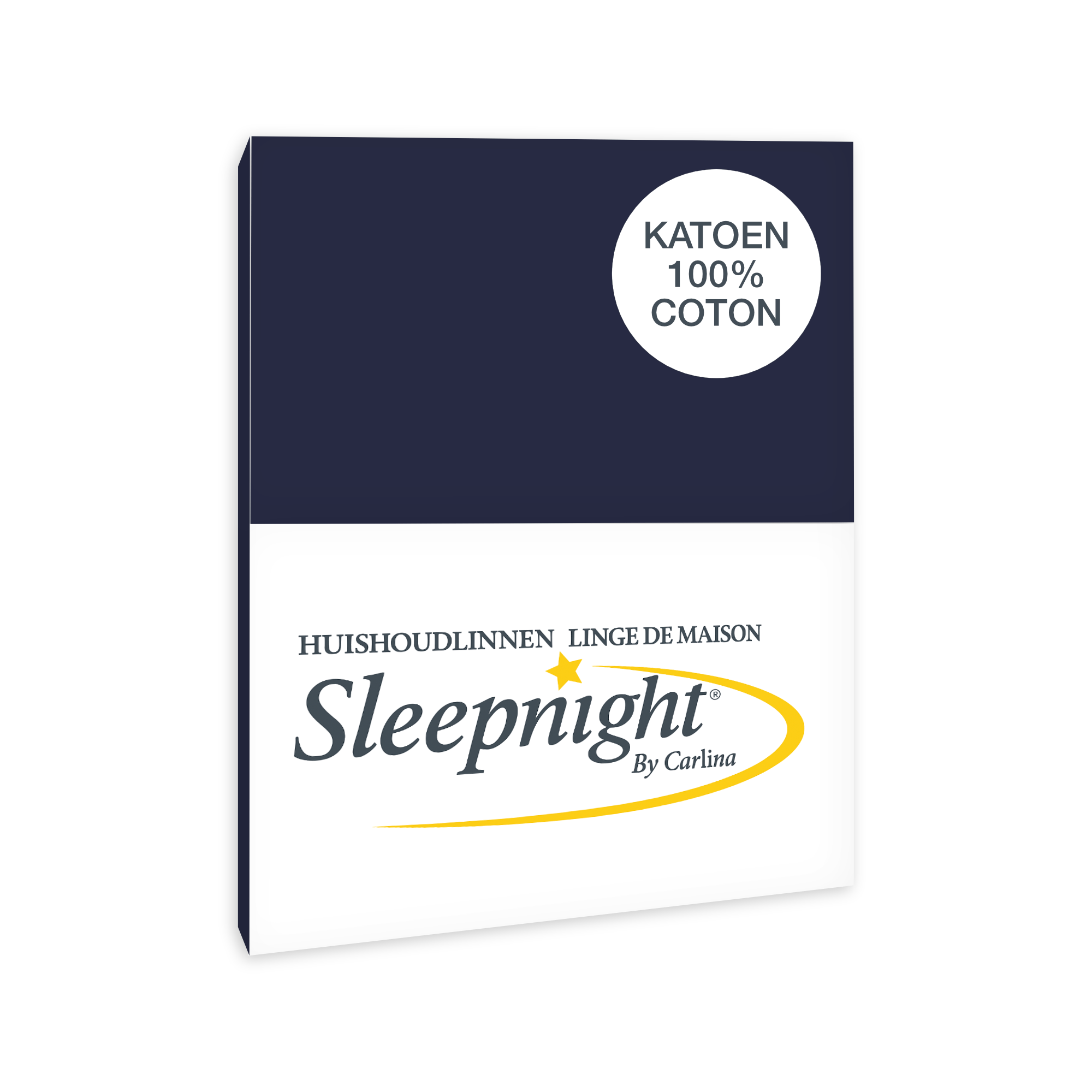 Sleepnight Kussensloop Katoen Marine