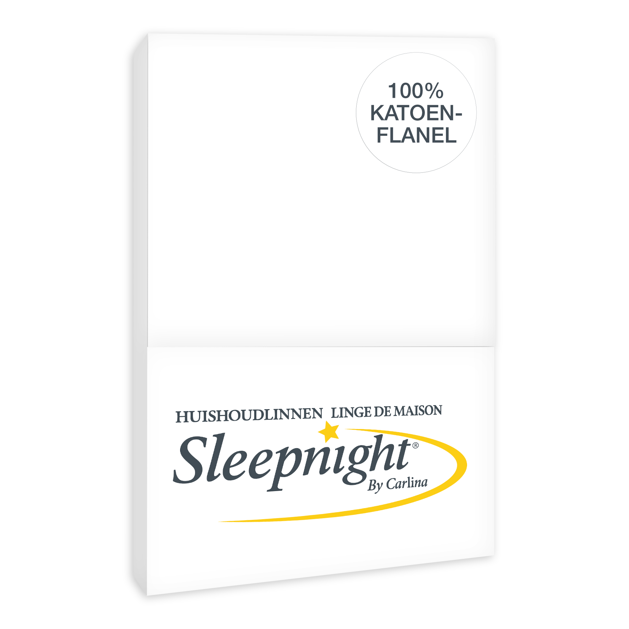 Sleepnight Lakenset Flanel Wit