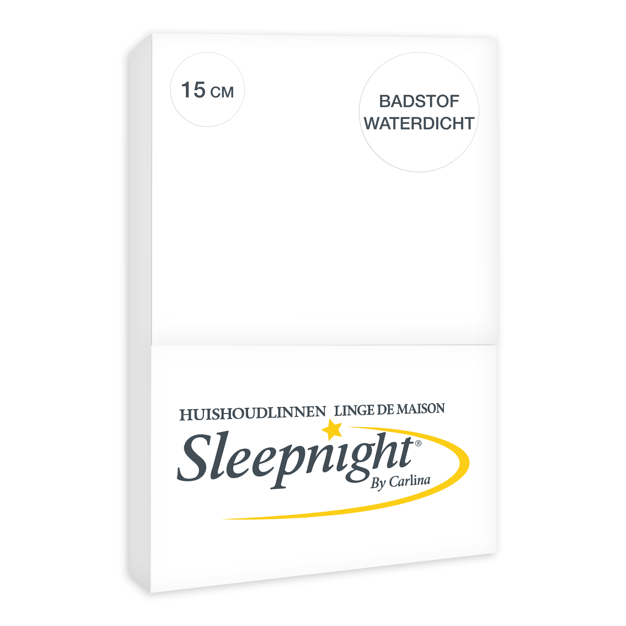Sleepnight Leeds Waterdichte Badstof Topper Matrasbeschermer (15 cm)