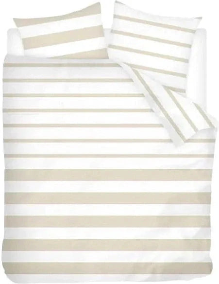 Sleepnight Dekbedovertrek Katoen Mandy Beige