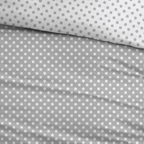 Sleepnight Dekbedovertrek Flanel Pierrot Grey