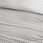 Sleepnight Dekbedovertrek Flanel Pierrot Taupe
