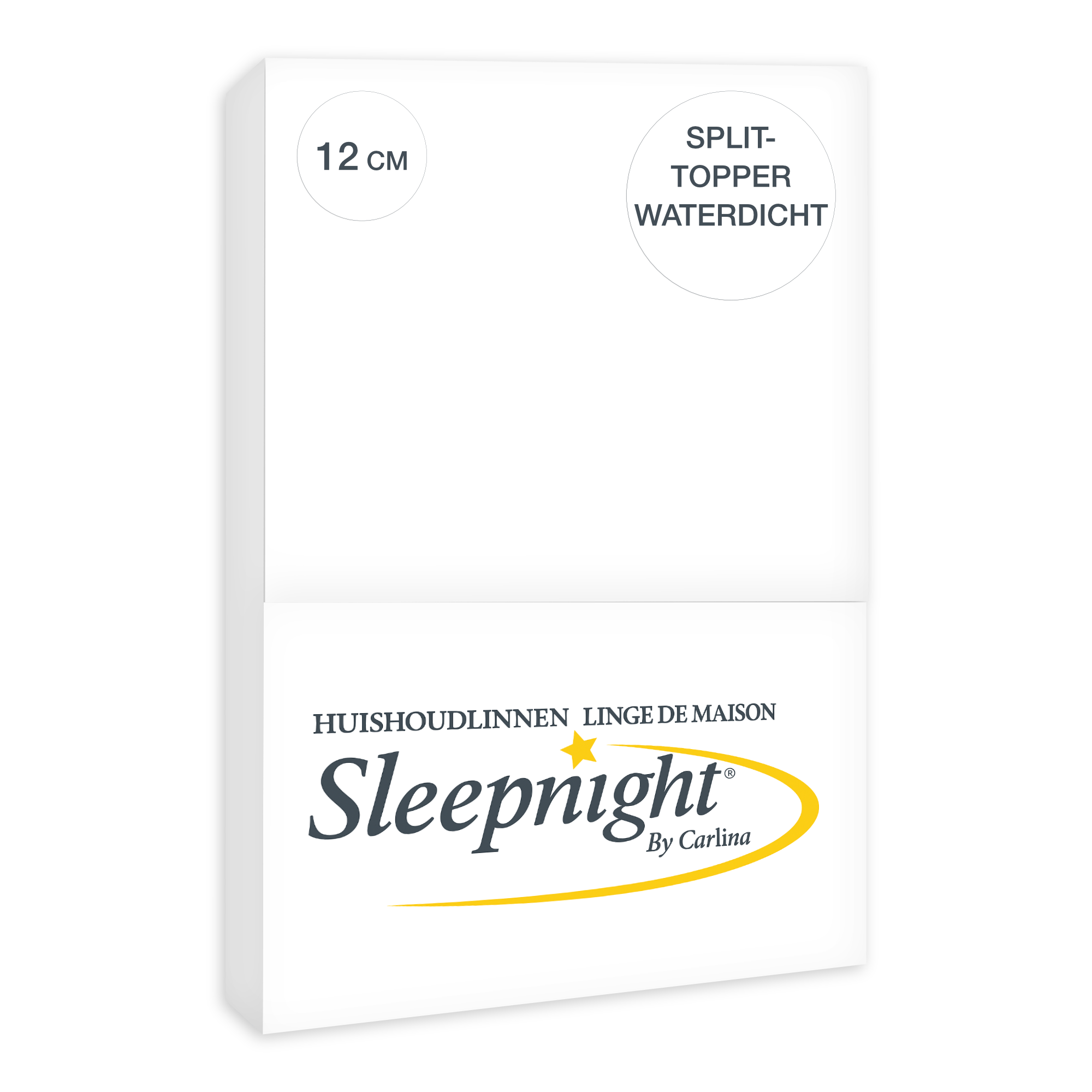 Sleepnight Puma Waterdichte Jersey Split-Topper Matrasbeschermer (12 cm)