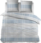 Sleepnight Dekbedovertrek Flanel Ineke Blauw