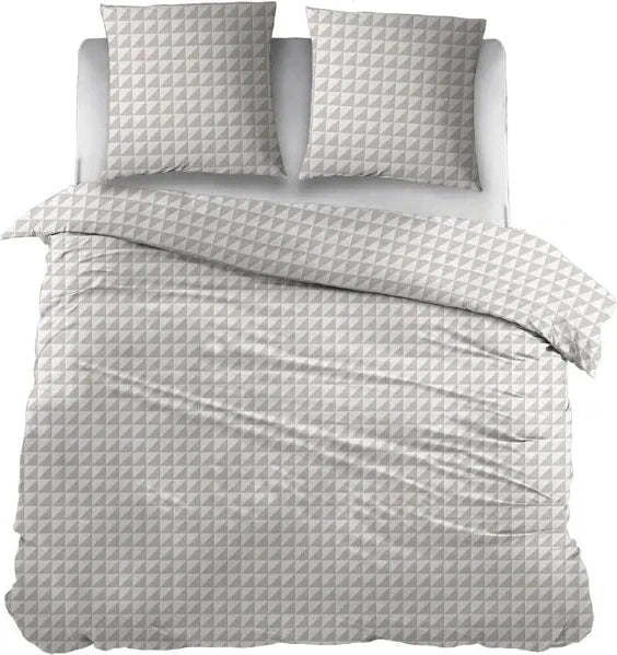 Sleepnight Dekbedovertrek Flanel Irina Beige