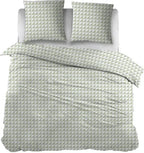 Sleepnight Dekbedovertrek Flanel Irina Groen